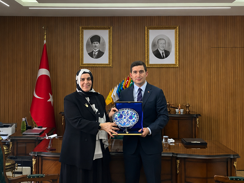 Oğuzeli Kaymakamı Sayın Mikail Ersöz'ü Ziyaret